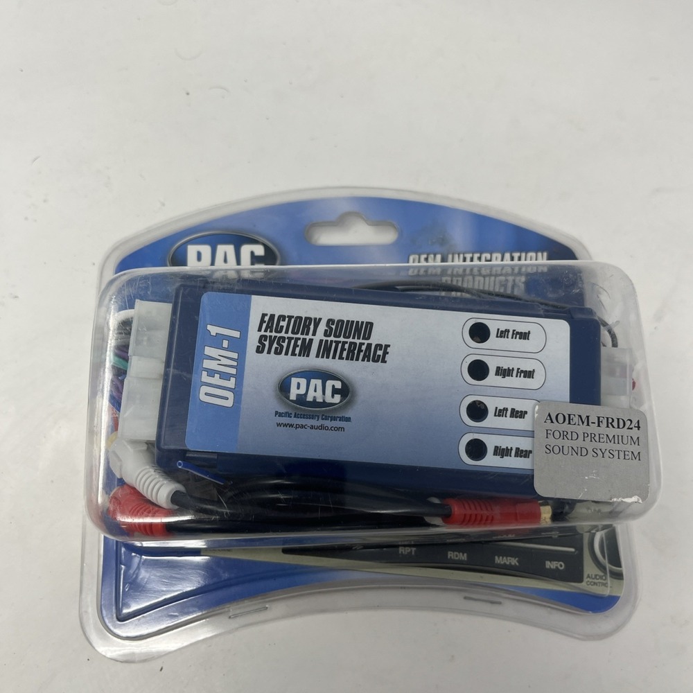 Pac AOEM-FRD24 Amplifier Integration Interface  Ford/Lincoln/Mercury Cars Sealed